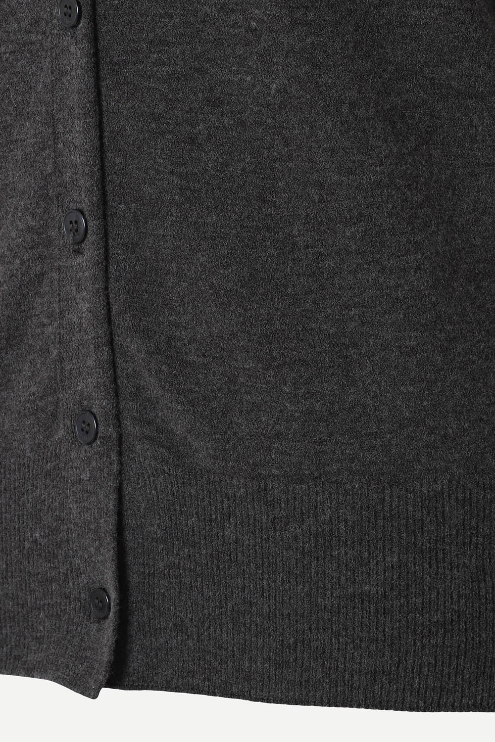 [캐리스노트] 카라 하이넥 가디건 그레이