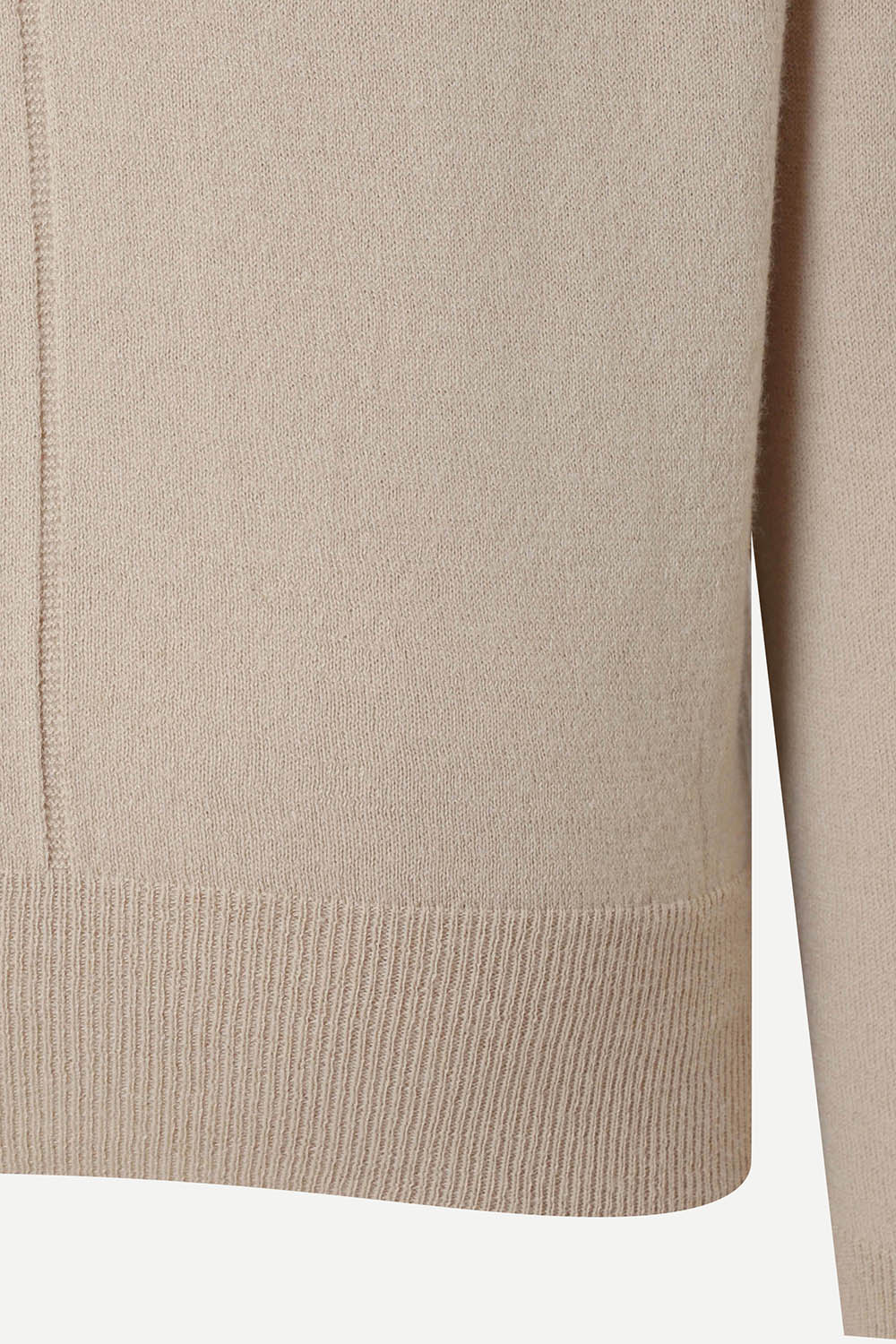 [캐리스노트] V넥 풀오버 가디건 베이지