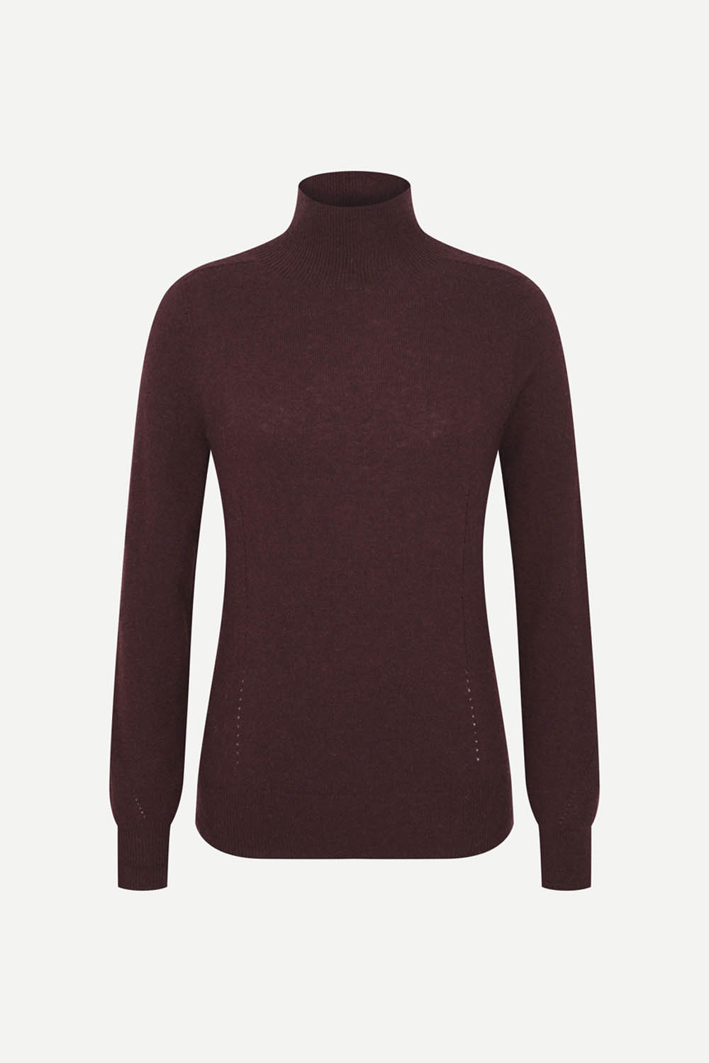 [공식몰] 홀가먼트 니트 풀오버 와인