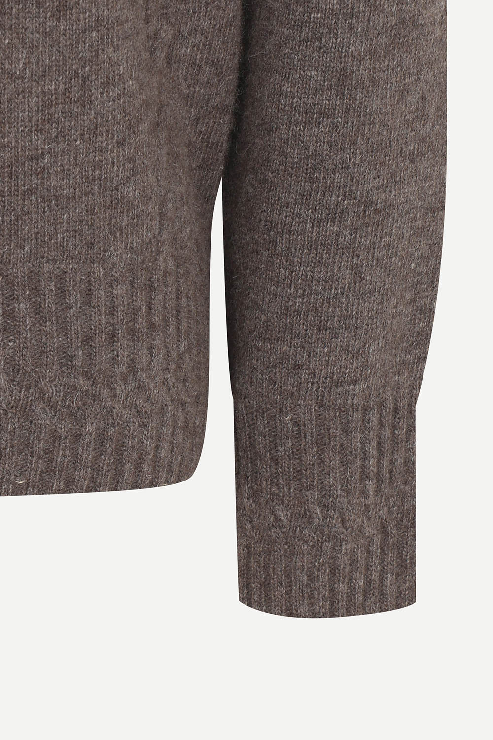 [공식몰] 니트 SET 브이넥 캐시미어 스웨터 브라운