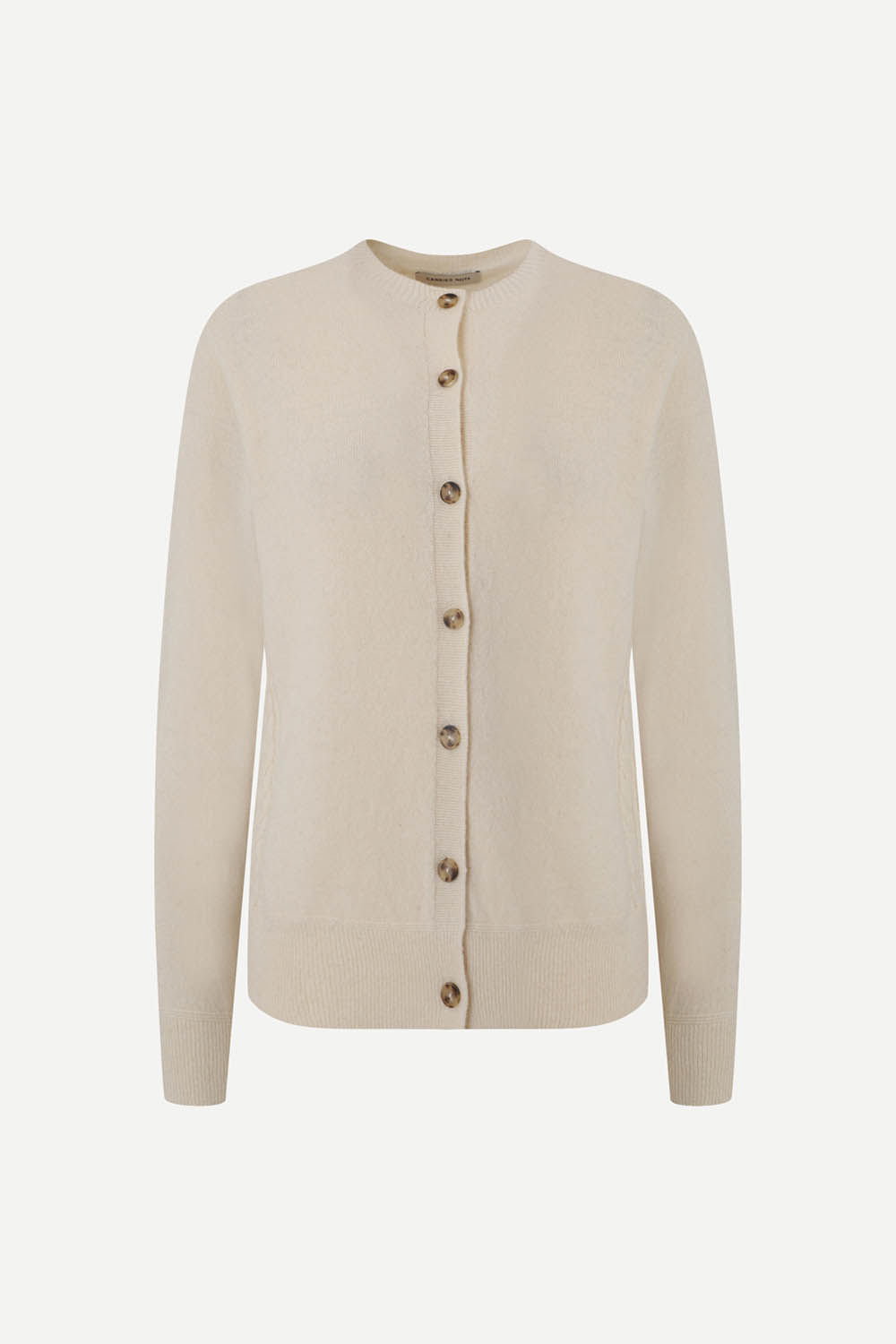 [캐리스노트] 라운드 가디건 베이지