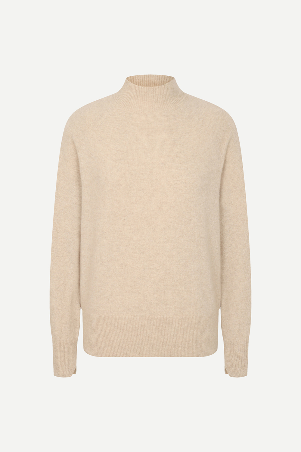 [공식몰] 반넥 캐시미어 100% 스웨터 베이지