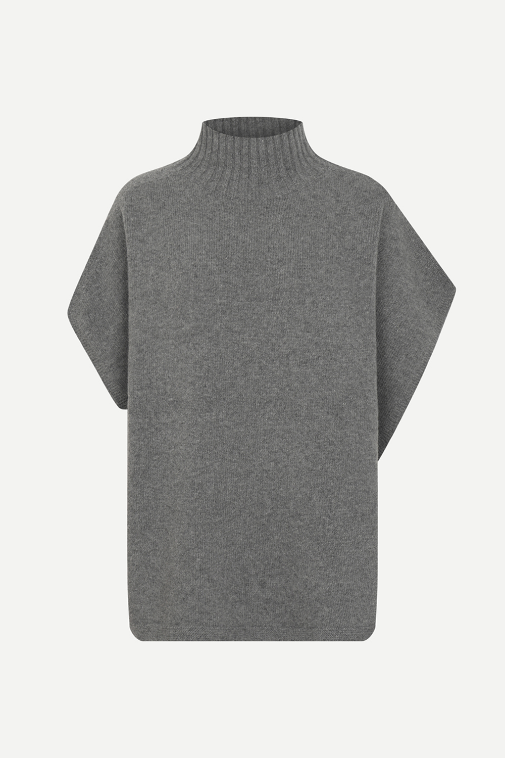 [공식몰] 케이프 폴라 캐시미어 스웨터 다크 그레이