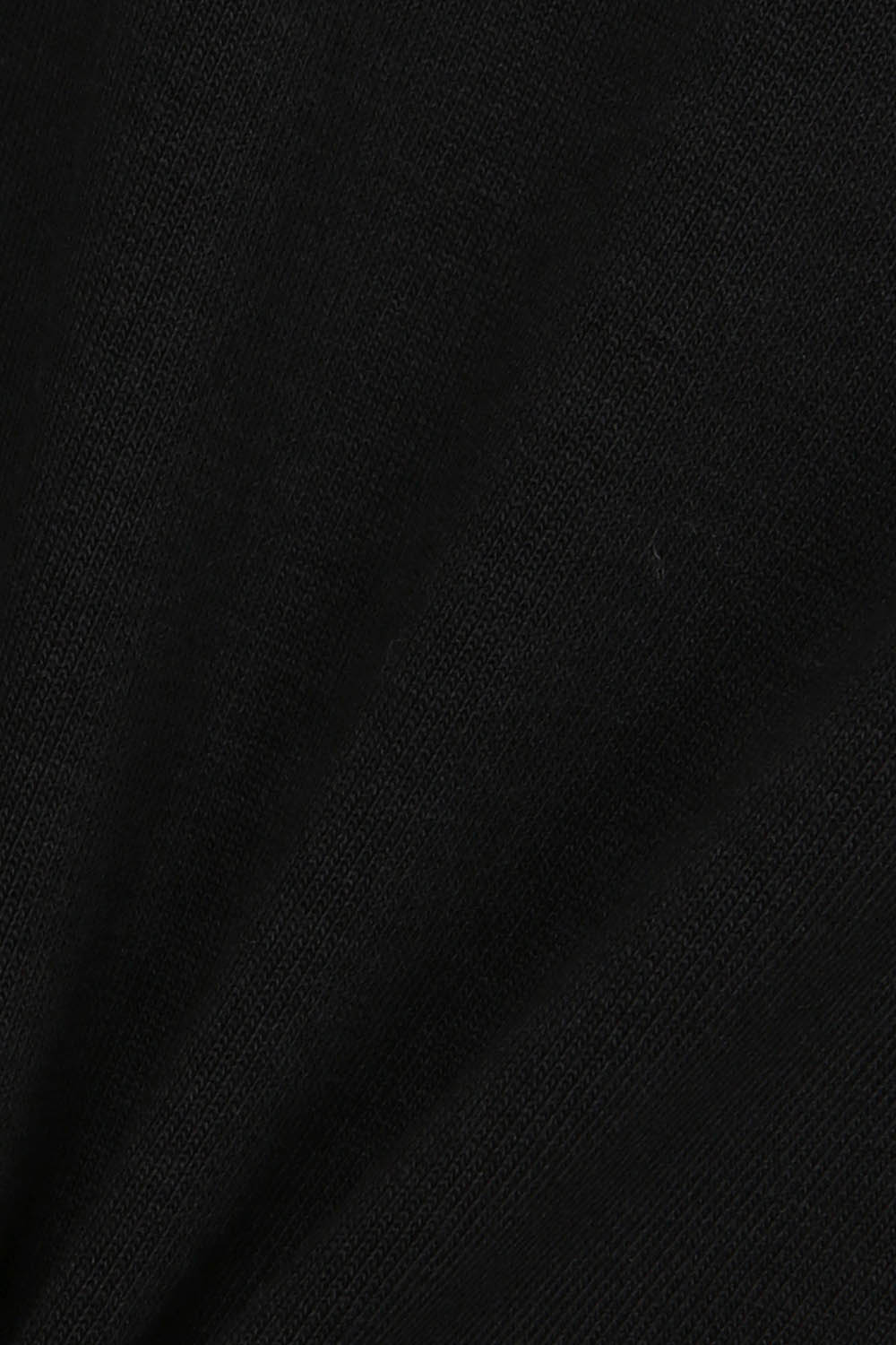 [캐리스노트] 앞 여밈 후드 티셔츠 블랙