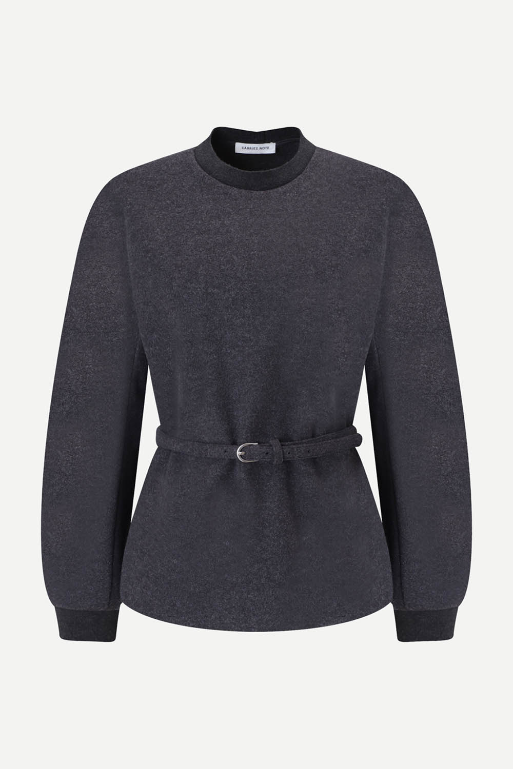 [공식몰] 벨티드 하이넥 맨투맨 그레이