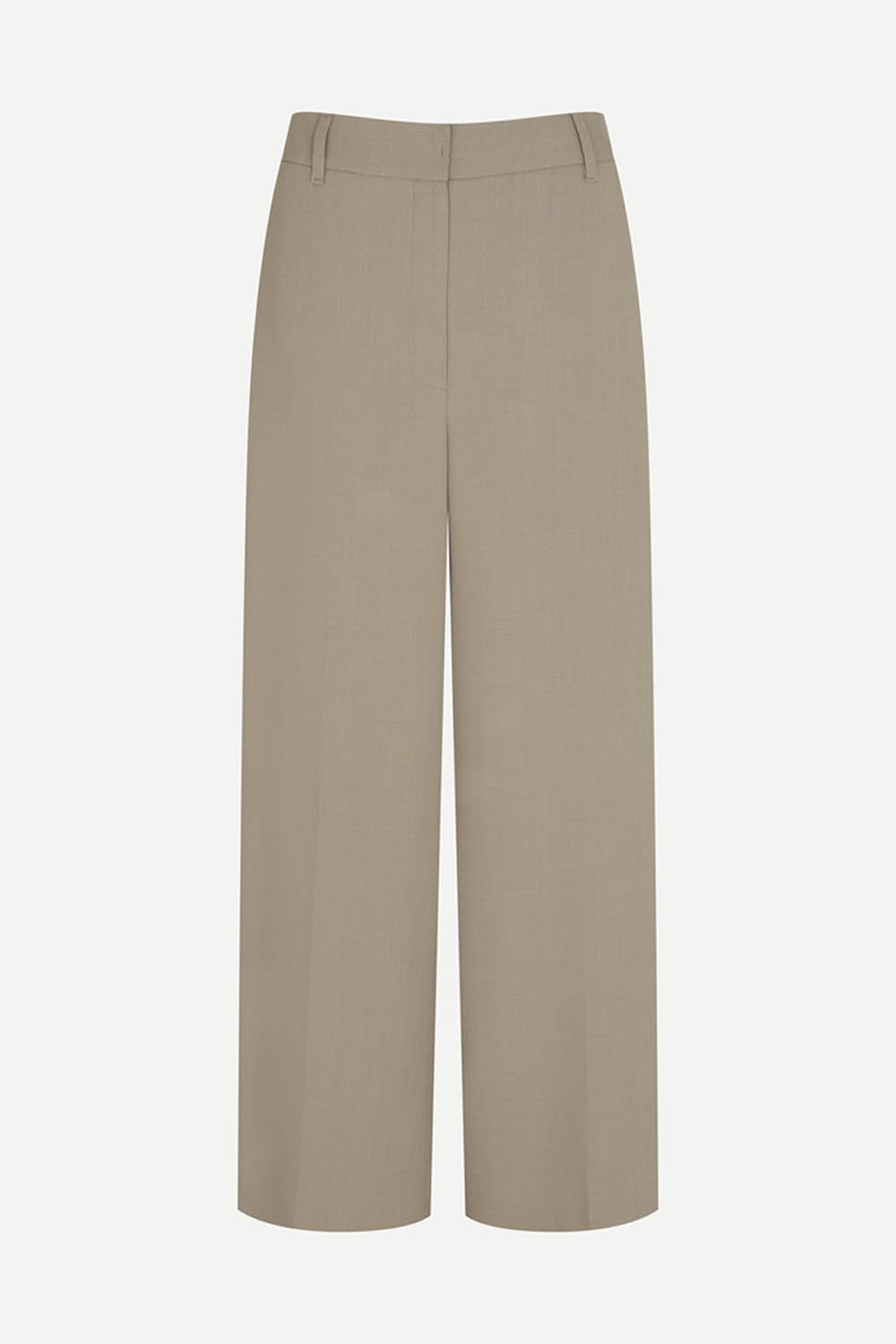 [캐리스노트] 밴딩 와이드 슬랙스 팬츠 세피아