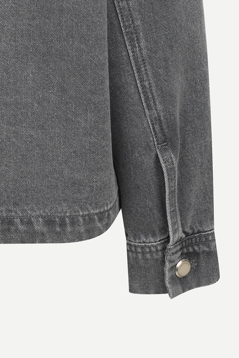 [캐리스노트] 워싱 면데님 자켓 그레이