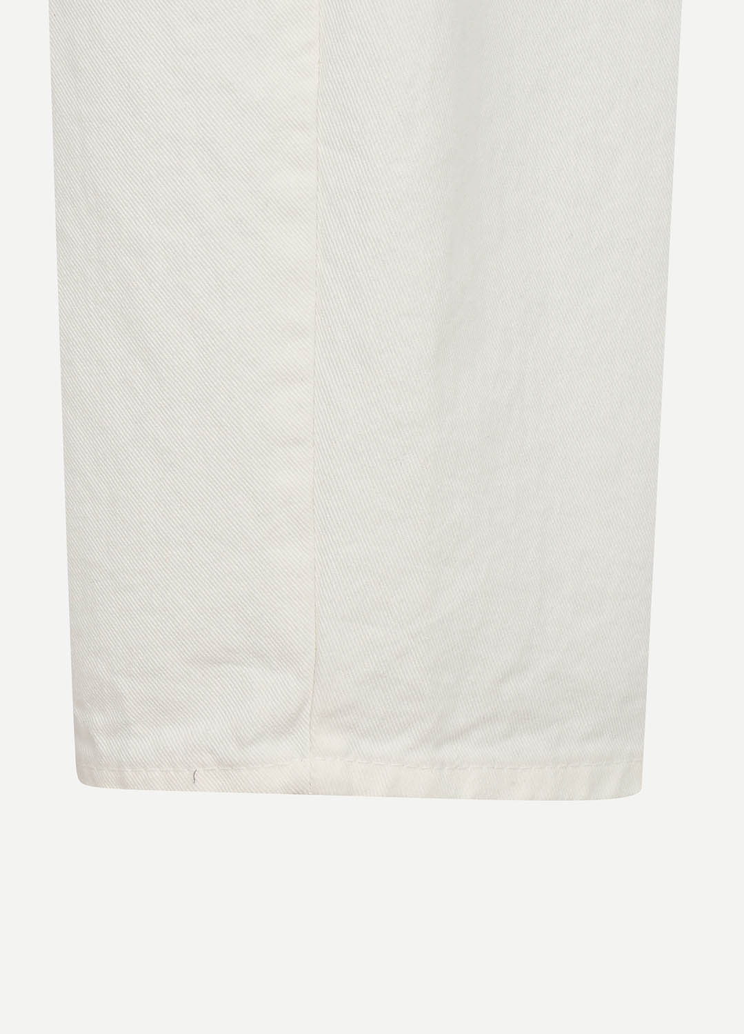 [캐리스노트][온라인단독] 배럴드 배기핏 코튼 팬츠 화이트