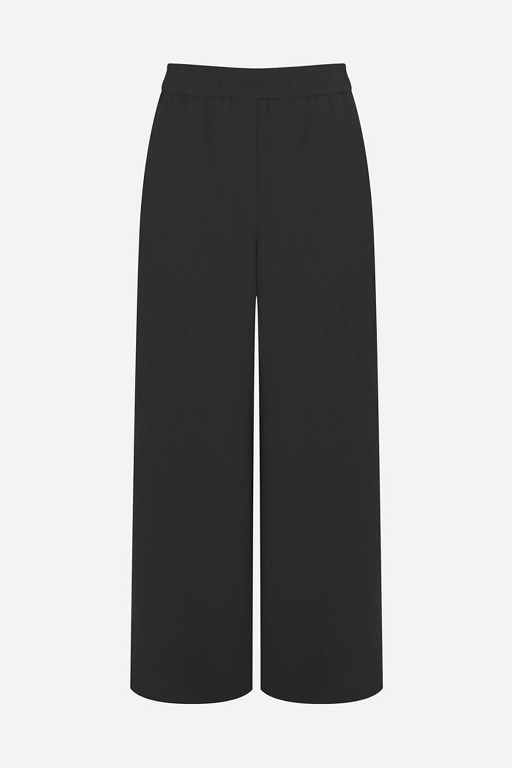 [캐리스노트] 풀밴딩 와이드 팬츠 블랙