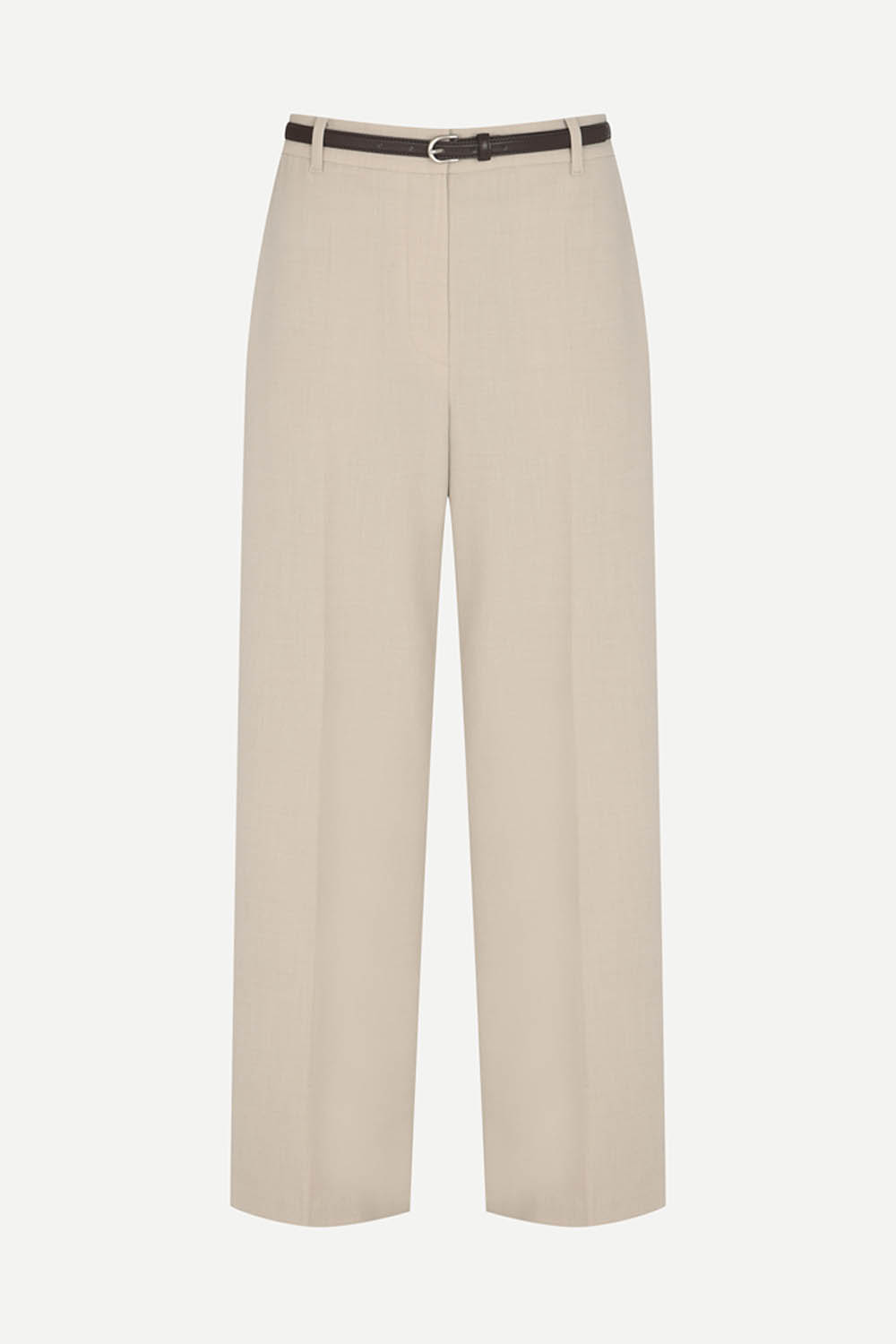 [캐리스노트] 와이드 스트레이트 팬츠 라이트 베이지