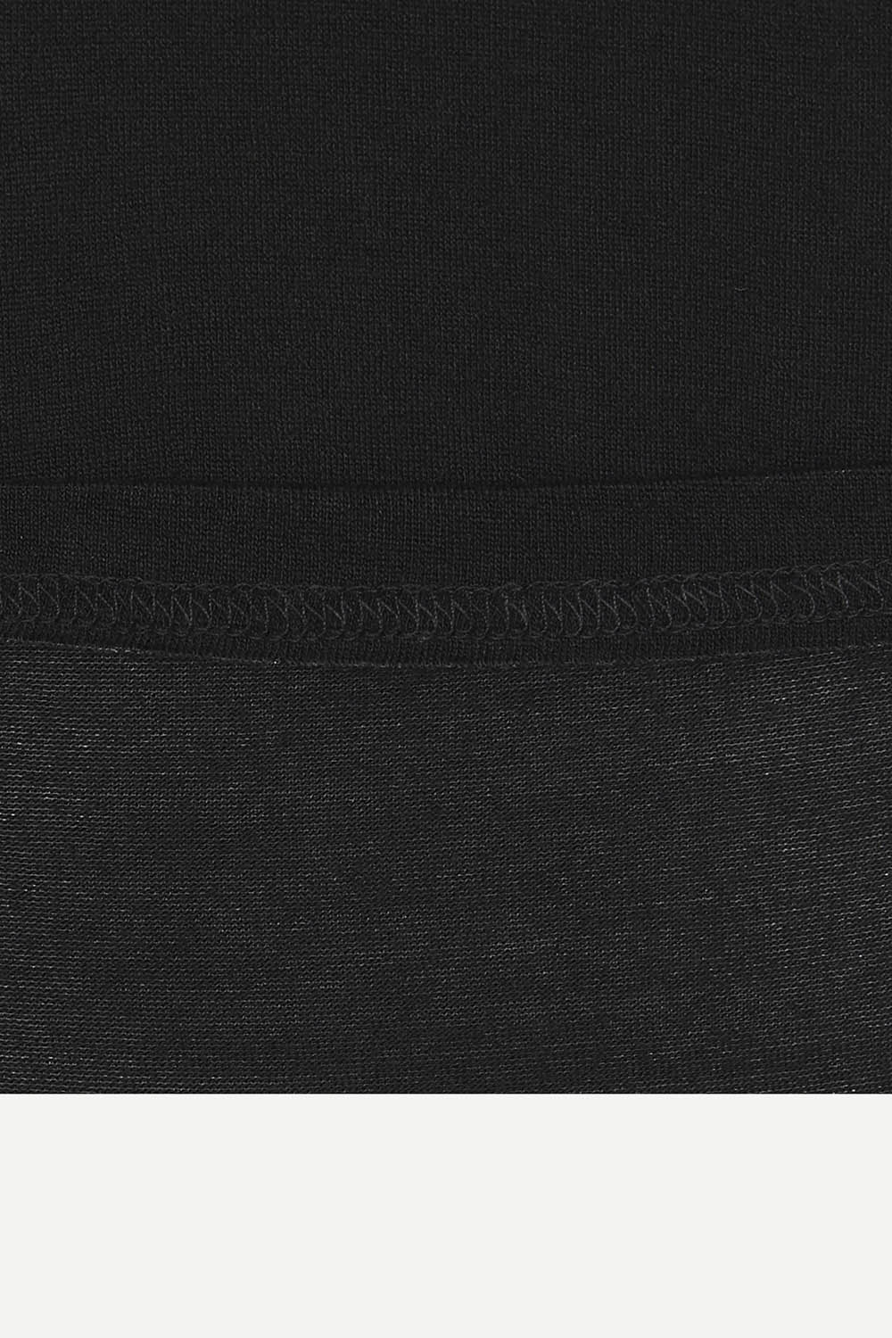 [캐리스노트][온라인단독] 데일리 스판 슬림핏 이너 티셔츠 블랙