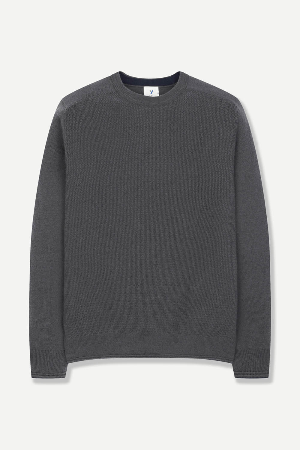 [공식몰] 크루넥 기본 니트 그레이