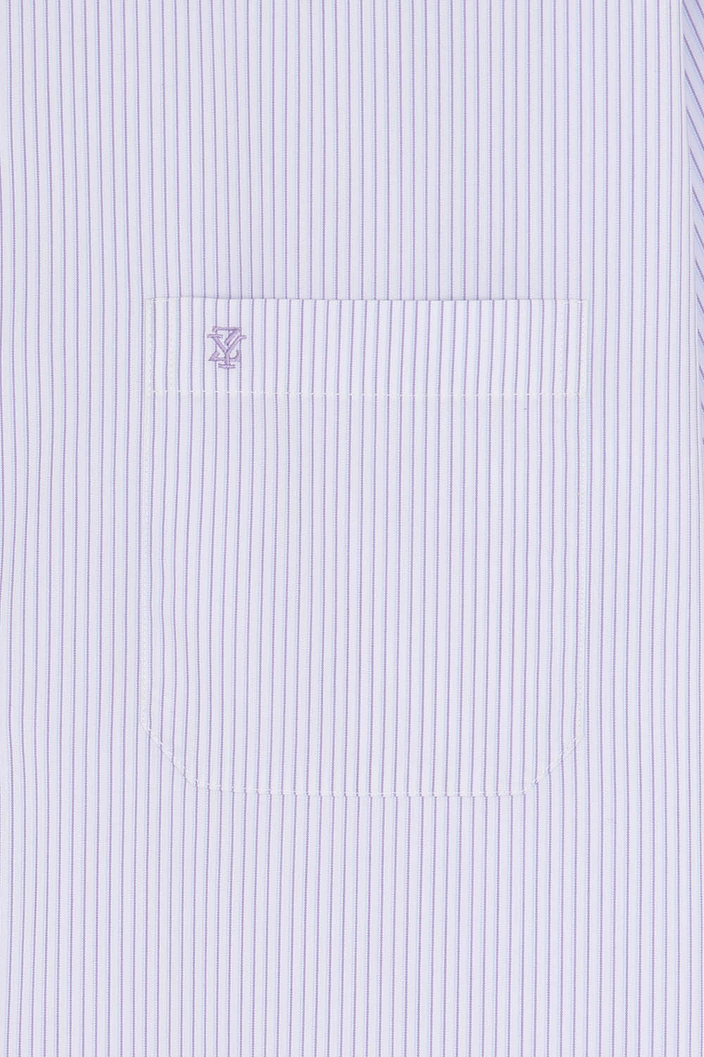 [예작] 빅보스 투톤 핀스트라이프 스트레치 카라 셔츠 블루