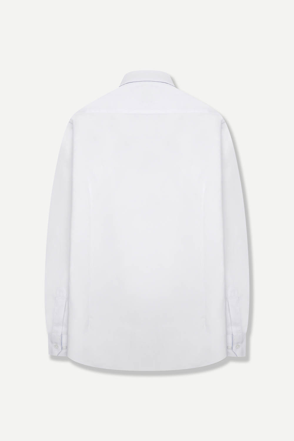 [쇼핑백증정][예작][이지케어] 소프트터치 슬림핏 자수포인트 스판 셔츠 화이트