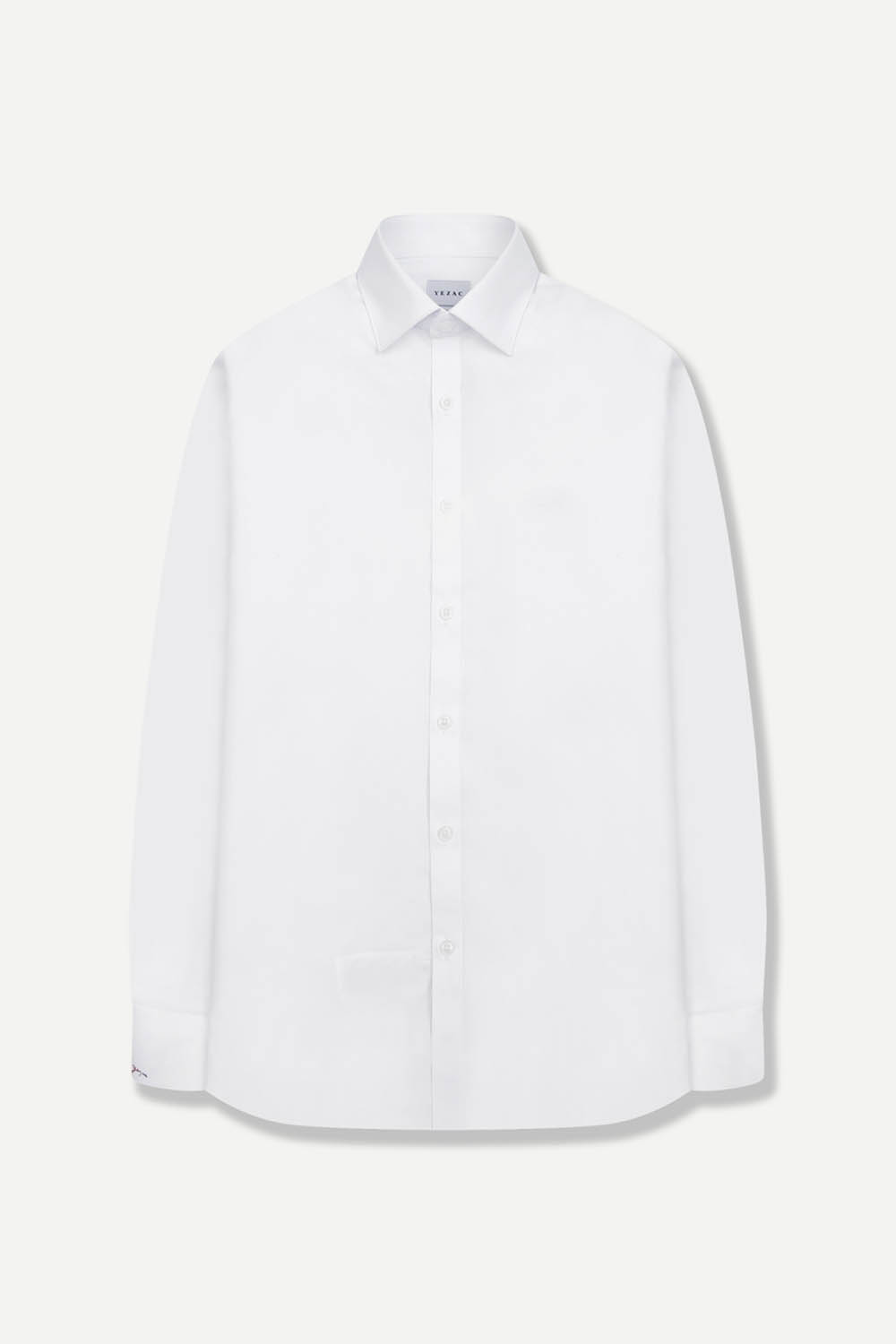 [공식몰] 솔리드 드레스 슬림핏 셔츠 화이트