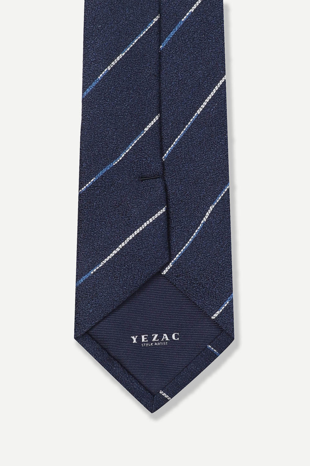 [공식몰] 모던 스트라이프 패턴 넥타이 네이비