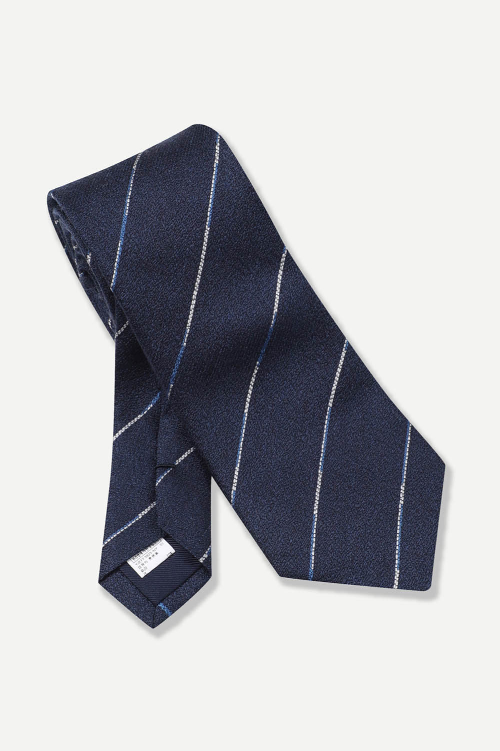 [공식몰] 모던 스트라이프 패턴 넥타이 네이비