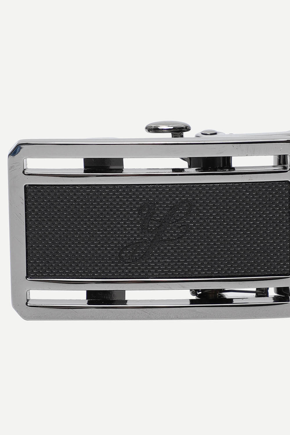 [예작] 클래식 니켈 프레임 오토락 버클 블랙