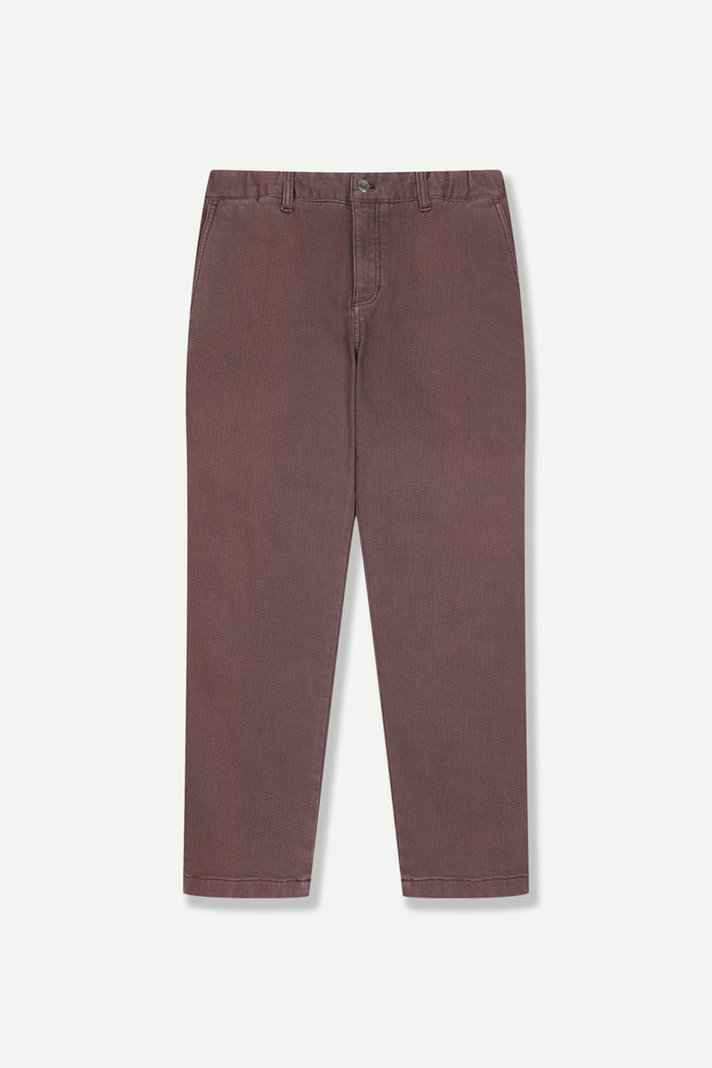 [공식몰] 윈터 텍스처 코튼 팬츠 와인