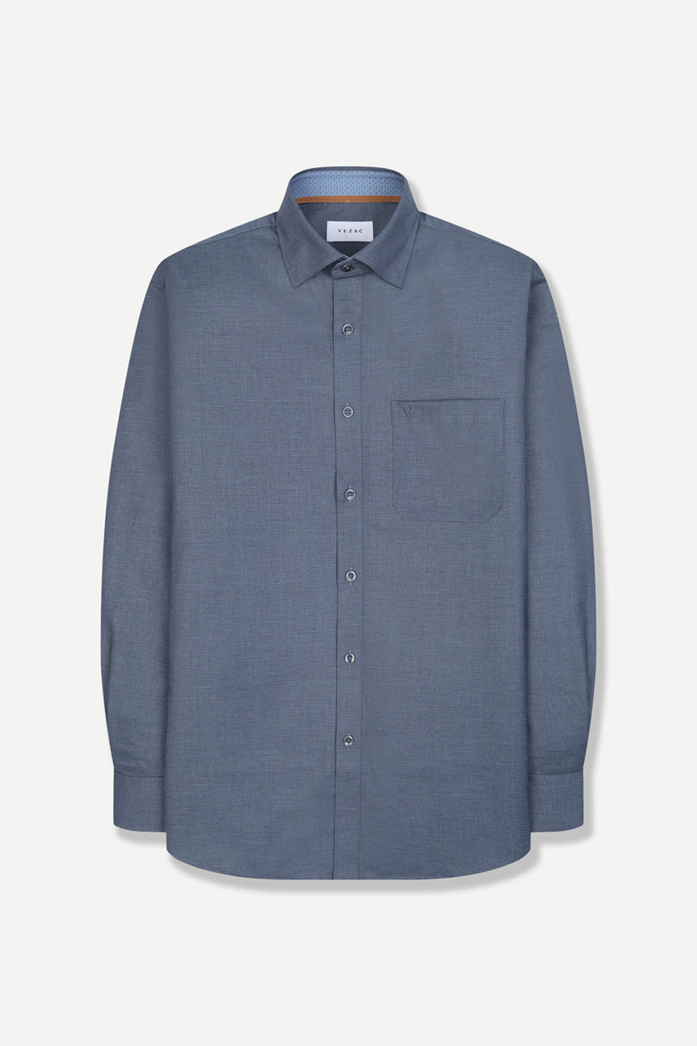 [공식몰] 논아이론 소프트 일반핏 셔츠 블루