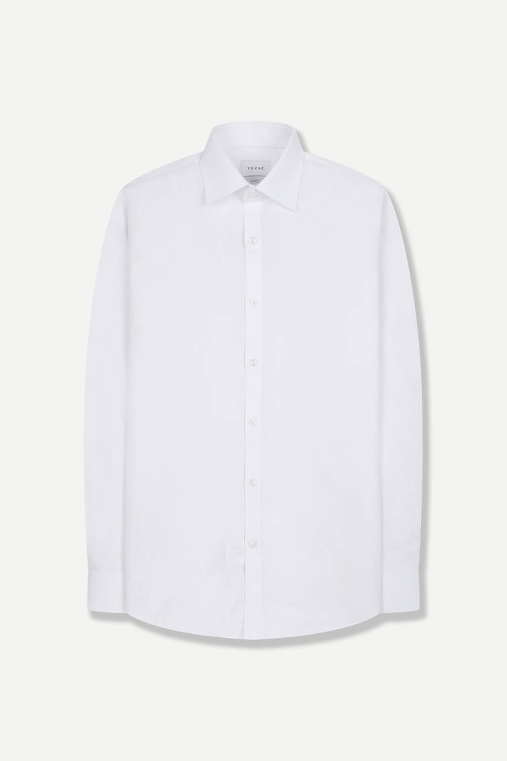 [공식몰] 에센셜 논아이론 스탠다드 슬림핏 셔츠 화이트
