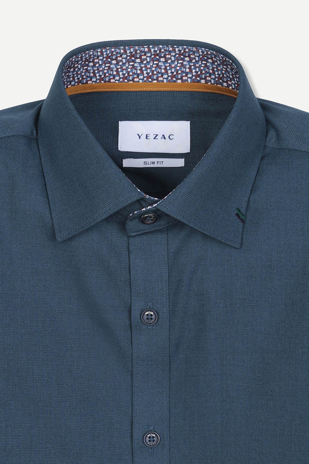 [선물포장][예작][이지케어] 논아이론 슬림핏 구김적은 셔츠 네이비