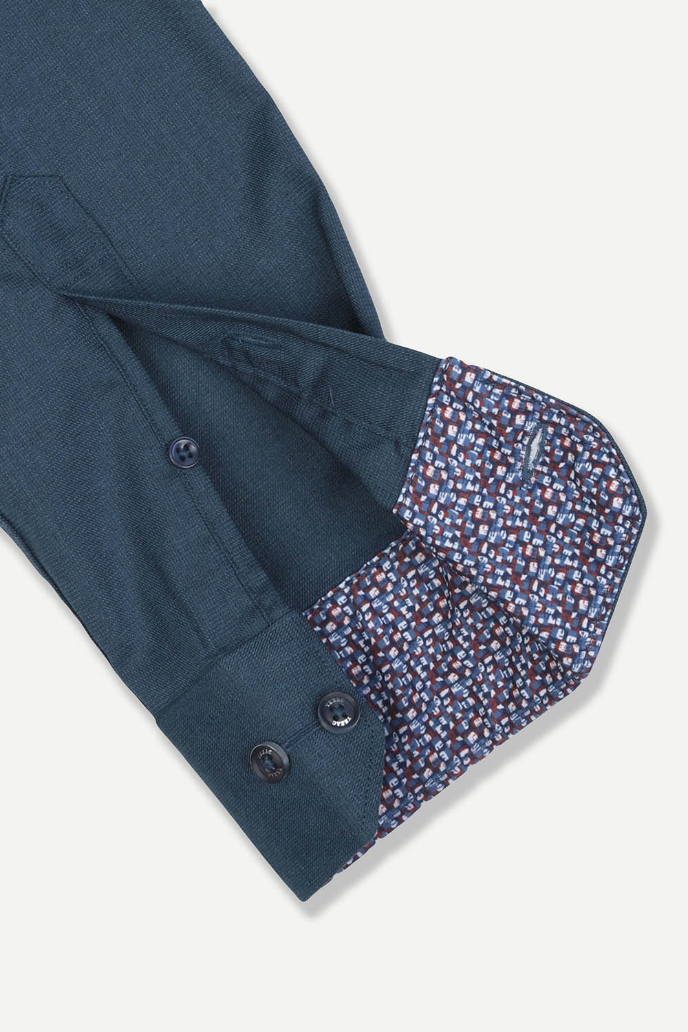 [선물포장][예작][이지케어] 논아이론 슬림핏 구김적은 셔츠 네이비