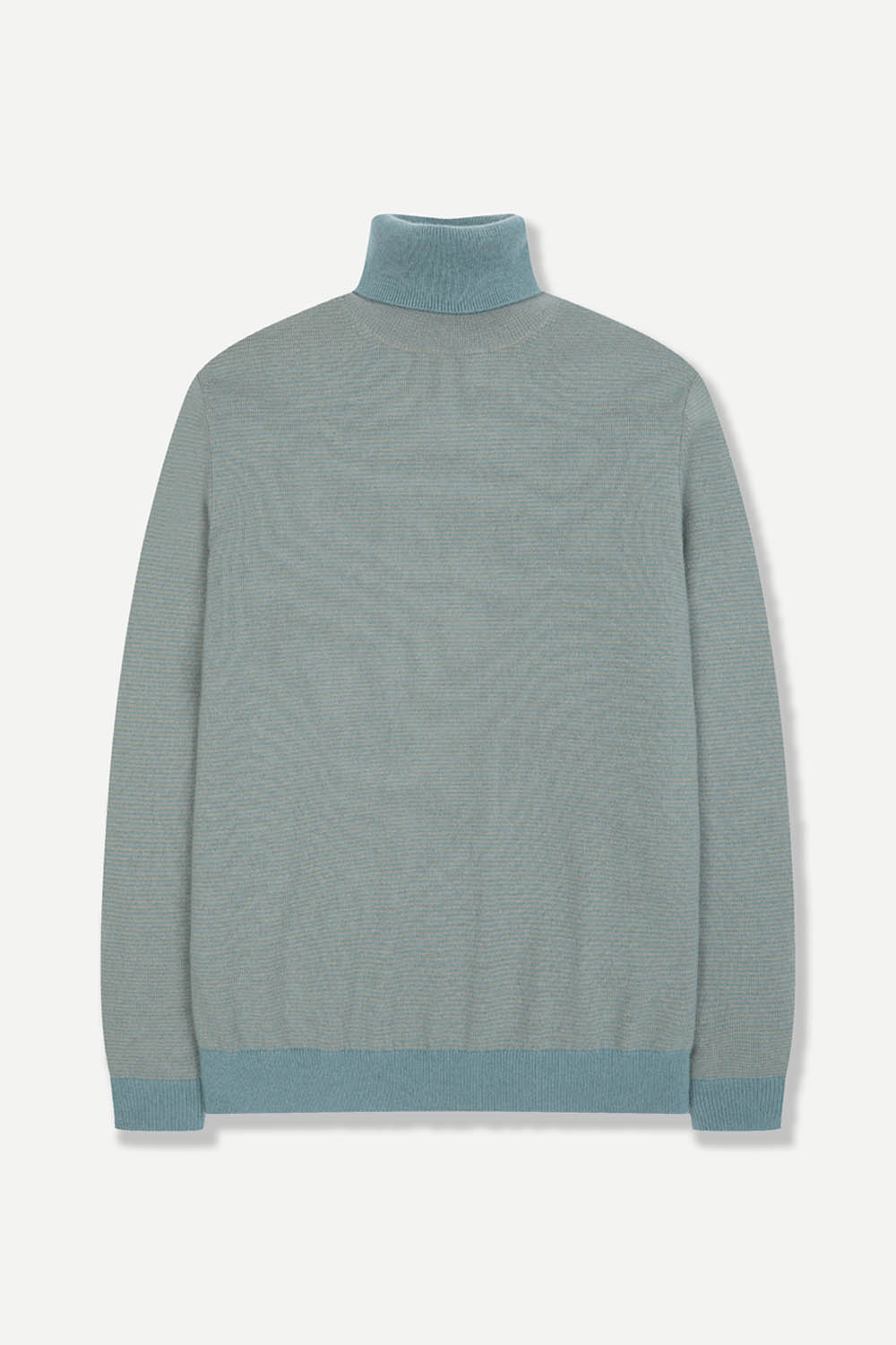 [공식몰] 리브 조직 터틀넥 니트 베이지