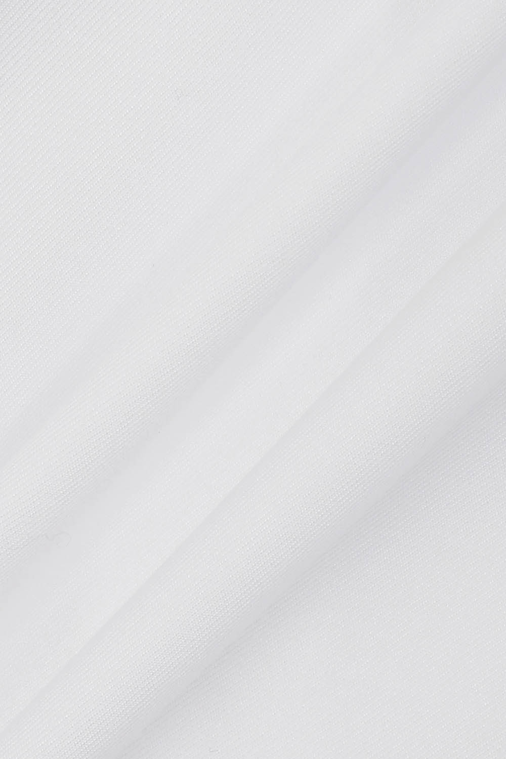 [예작] 120수 면 혼방 트윌 세미와이드 슬림핏 셔츠 화이트