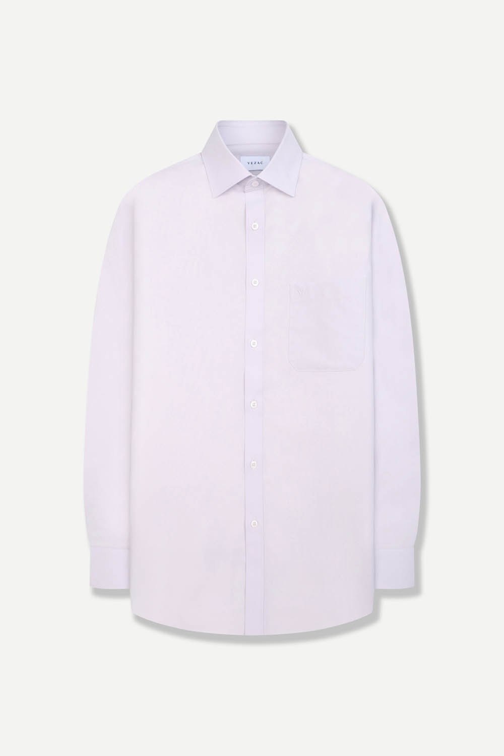 [예작] 쿨 뱀부 솔리드 레귤러핏 드레스 셔츠 바이올렛