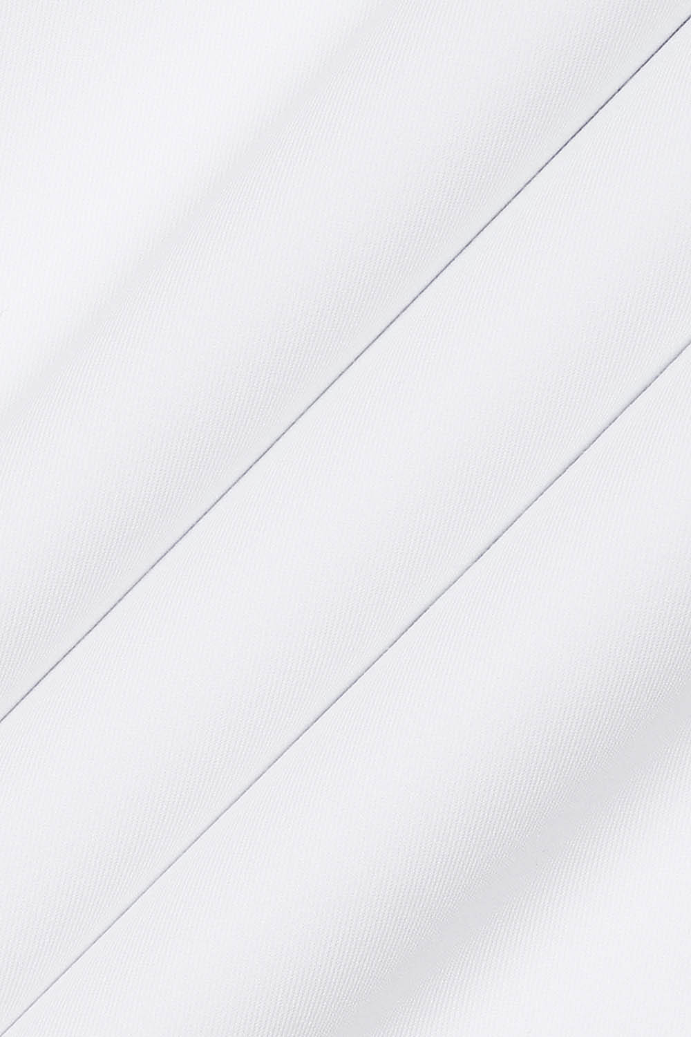 [예작] 뱀부 소프트 배색 포인트 슬림핏 셔츠 화이트